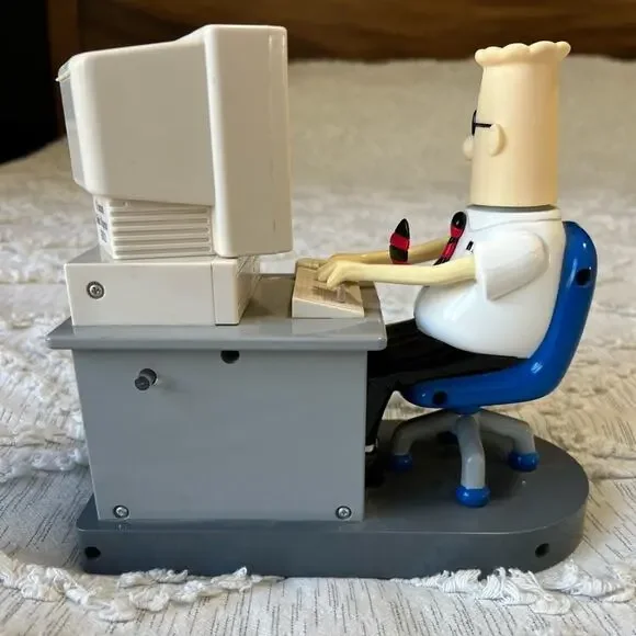 Vintage 1998 Dilbert Electronic Candy M&M Dispenser Works - Picture 3 of 8